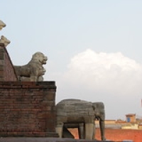 Bhaktapur : Fasi Dega Temple Bhaktapur : Fasi Dega Temple • <a style="font-size:0.8em;" href="http://www.flickr.com/photos/22252278@N05/21010514673/" target="_blank">View on Flickr</a>