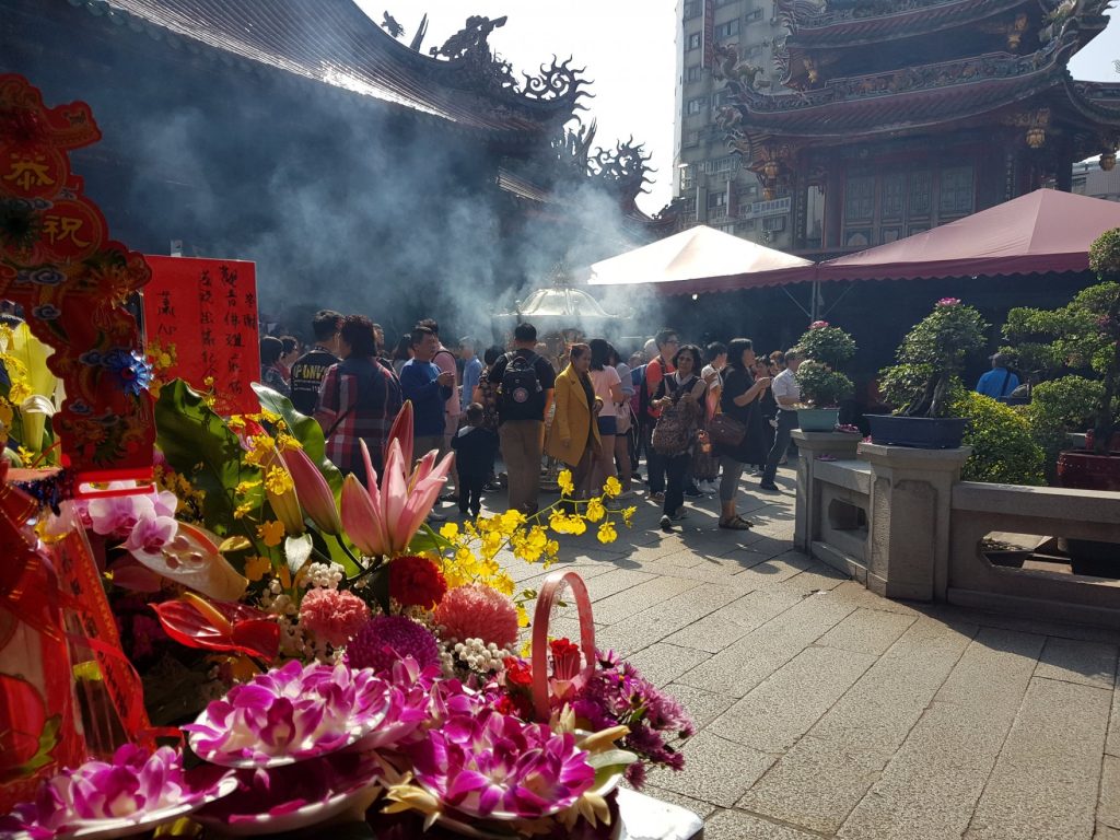 Temple Longshan, Taipei - voyage à Taiwan