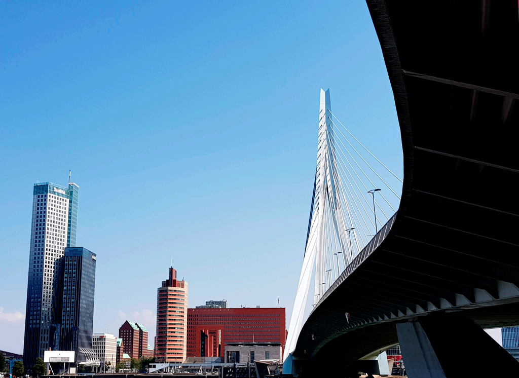 Visiter Rotterdam le temps d'un week-end : le pont Erasmus