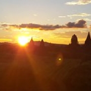 Myanmar Bagan sunset • <a style="font-size:0.8em;" href="http://www.flickr.com/photos/22252278@N05/32211983604/" target="_blank">View on Flickr</a>