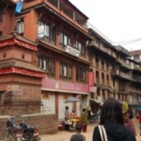 Bhaktapur : Ganesh guesthouse • <a style="font-size:0.8em;" href="http://www.flickr.com/photos/22252278@N05/21012517743/" target="_blank">View on Flickr</a>
